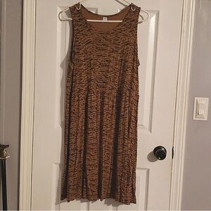 Old Navy XL Soft Animal Print Dress
